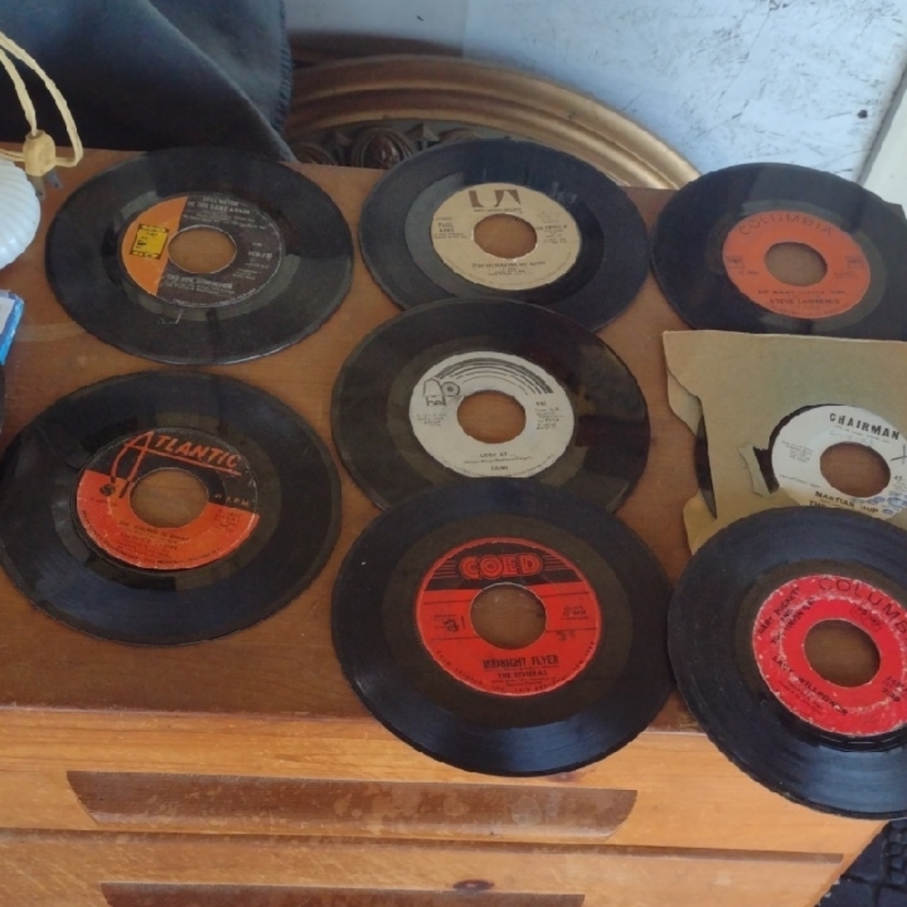 Vintage Vinyl Record Collection 45's